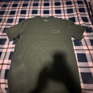 Mens Size Small Green Vineyard Vines Short Sleeve Tee